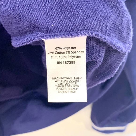 SoulCycle All You Need Is Soul Track Jacket Blue S - Picture 4 of 6